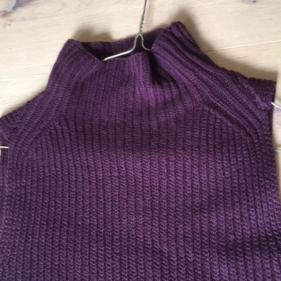 XXS Wilfred Durandal funnel neck wool sleeveless sweater vest tunic aritzia - Picture 6 of 10